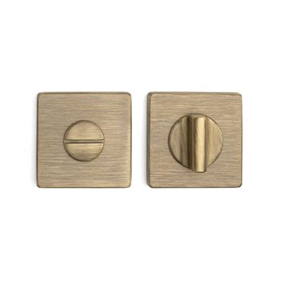 RO11 Kapı Kolu Rozeti Wc Antik Renk 52x52x9 mm