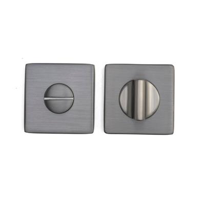 RO11 Kapı Kolu Rozeti Wc Füme Renk 52x52x9 mm