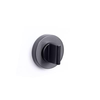 RO12 Kapı Kolu Rozeti Wc Füme Renk 52x52x9 mm
