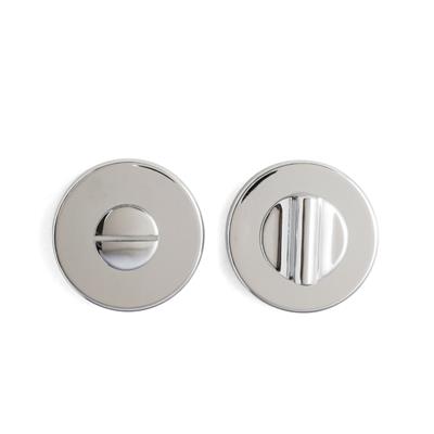 RO12 Kapı Kolu Rozeti Wc Krom Renk 52x52x9 mm