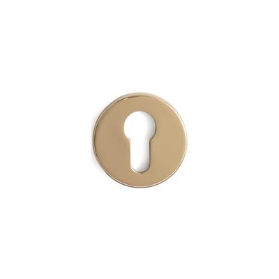 RO12 Kapı Kolu Rozeti Yale (Dış Kapı) Altın Renk 52x52x9 mm