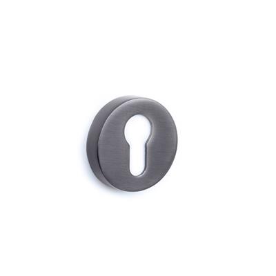 RO12 Kapı Kolu Rozeti Yale (Dış Kapı) Füme Renk 52x52x9 mm