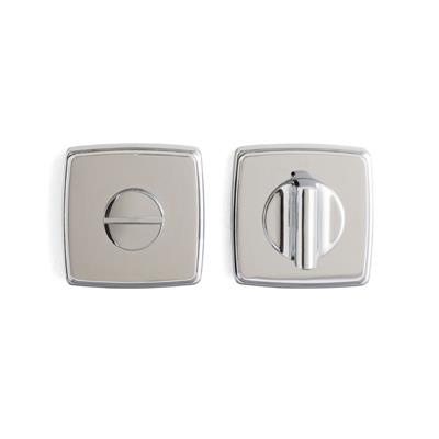 RO13 Kapı Kolu Rozeti Wc Krom Renk 52x52x11 mm