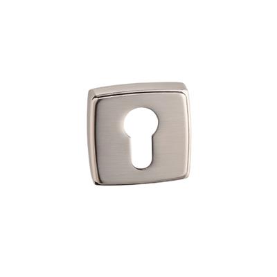 RO13 Kapı Kolu Rozeti Yale (Dış Kapı) Saten Renk 52x52x11 mm