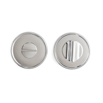 RO14 Kapı Kolu Rozeti Wc Krom Renk 52x52x11 mm