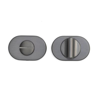 RO16 Kapı Kolu Rozeti WC Füme 58x37x11 mm
