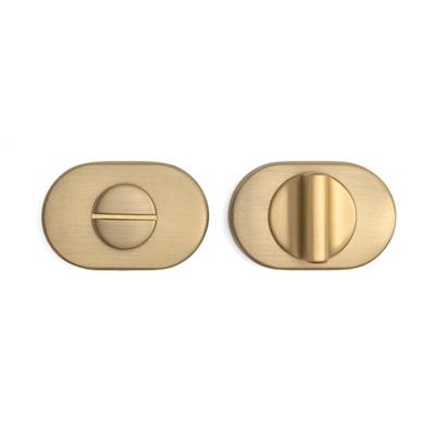 RO16 Kapı Kolu Rozeti WC Gold Branch 58x37x11 mm