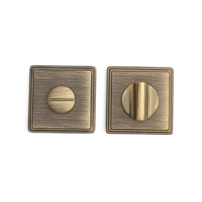 RO17 Kapı Kolu Rozeti WC Antik 53x53x10 mm