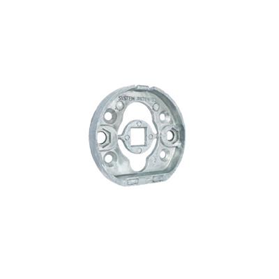 RO17 Kapı Kolu Rozeti WC Nikel Saten Mat 53x53x10 mm
