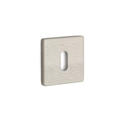 RO21 Kapı Kolu Rozeti Oda Fırçalı Saten 52x52x5 mm