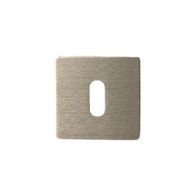 RO21 Kapı Kolu Rozeti Oda Fırçalı Saten 52x52x5 mm