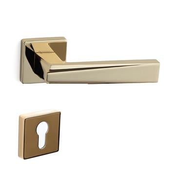 Rocca Rozetli Kapı Kolu Takımı Altın Rengi