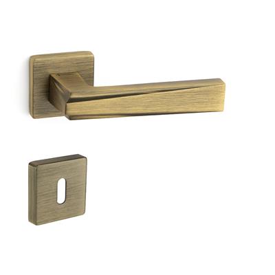 Rocca Rozetli Kapı Kolu Takımı Antik Rengi