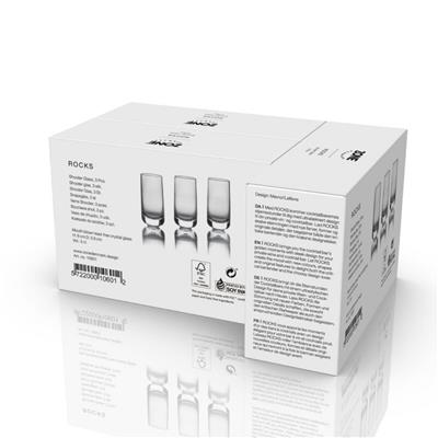 Rocks Shot Bardağı 3 Adet 5 cl