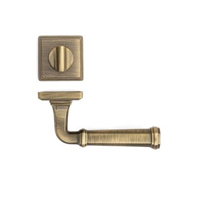 Rodın Rozetli Kapı Kolu Antik Renk