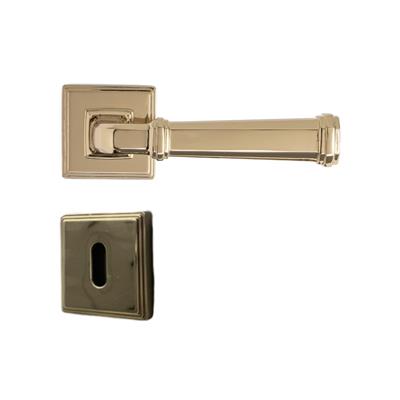 Rodın Rozetli Kapı Kolu Gold Renk