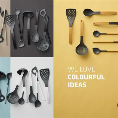 Rosti Optima Kepçe/Kevgir Kaşığı 32 Cm - Humus