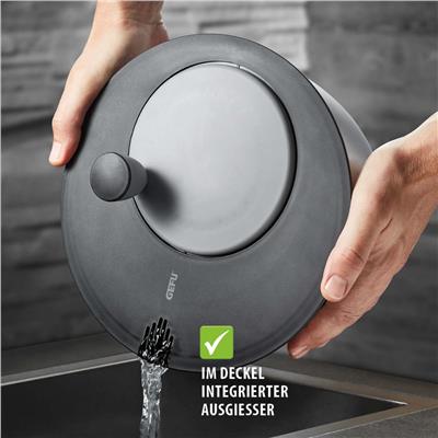 Rotare Salata Kurutucusu Paslanmaz Çelik Kaseli 3 L