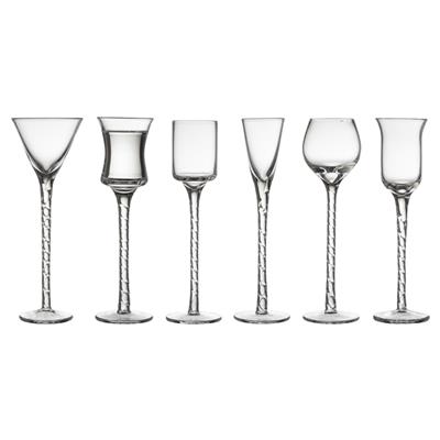 Rum Şeffaf Schnapps Bardağı 6 Adet 18 Cm