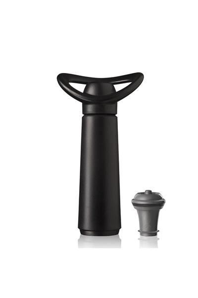 Şarap Koruyucu Concerto Siyah 1 Pompa 2 Tıpa - Kutulu