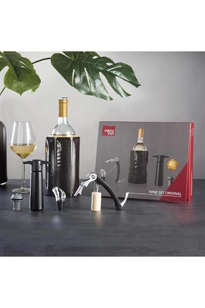 Şarap Seti 5 Parça - Kutulu