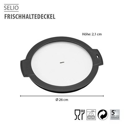 SELIO Tazelik Koruma Kapağı, Ø 26 cm (SPEEDWING 28150 ve 28160 modellere uygundur.)