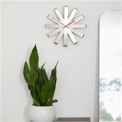 Şerit Duvar Saati Paslanmaz Çelik