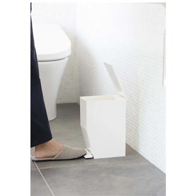 Sıhhi Step-On Çöp Kutusu Beyaz