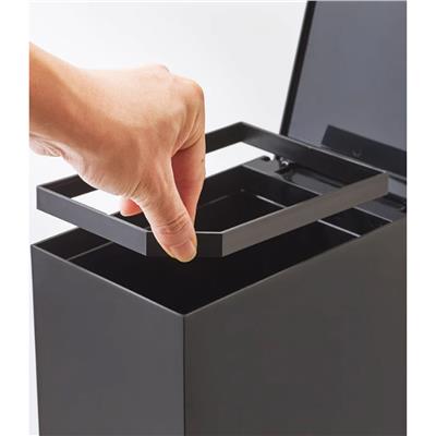 Sıhhi Step-On Çöp Kutusu Siyah