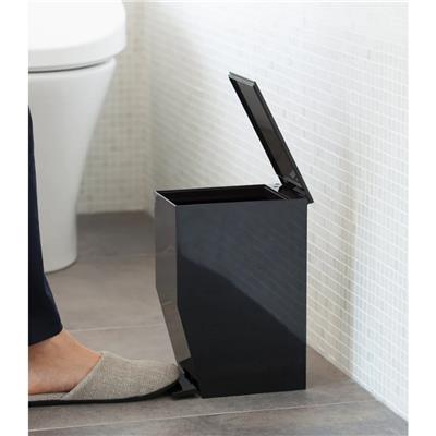 Sıhhi Step-On Çöp Kutusu Siyah