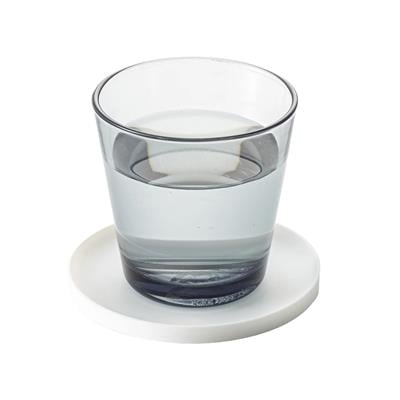 Silikon Bardak Altlığı Beyaz Çap: 10 cm