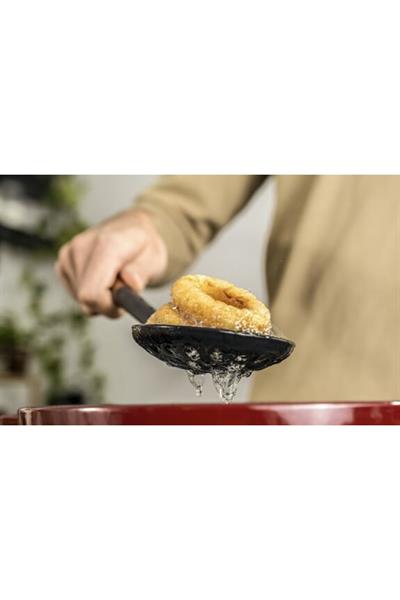 Silikon Delikli Kepçe 31 Cm