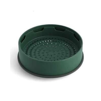 Silikon Steamy 24 Cm Buharda Pişirici Yeşil