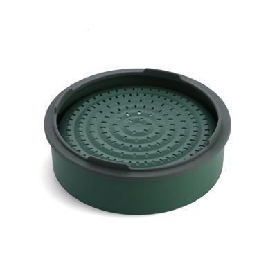 Silikon Steamy 24 Cm Buharda Pişirici Yeşil
