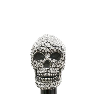 Silver Swarovski® Kafatası Lüks Ayakkabı Çekeceği H: 50 cm