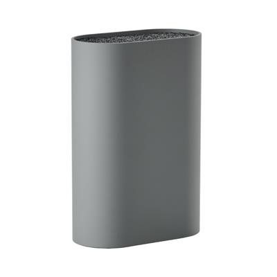 Singles Bıçak Bloğu Soğuk Gri 9x17x24 cm