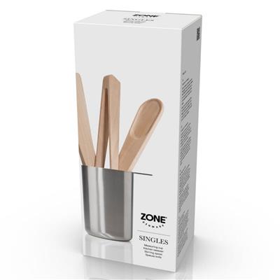 Singles Mutfak Gereçleri Seti 4 Parça - Ölçüm Kabı, Kaşık, Maşa Ve Palet Bıçağı