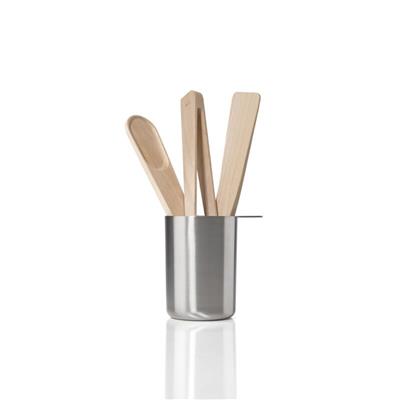 Singles Mutfak Gereçleri Seti 4 Parça - Ölçüm Kabı, Kaşık, Maşa Ve Palet Bıçağı