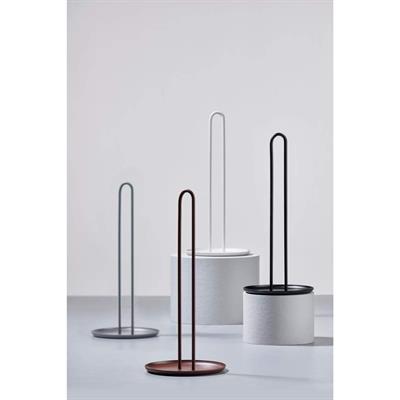 Singles Mutfak Rulo Tutucu Soğuk Gri 32 cm - Çap:14,5 cm