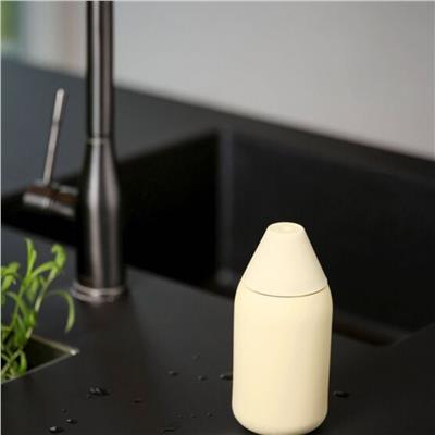 Singles Tekli Sabunluk Sarı 0,3 Litre - Çap 7 cm