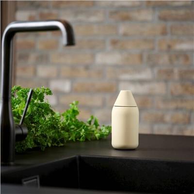 Singles Tekli Sabunluk Sıcak Gri 0,3 Litre - Çap 7 cm