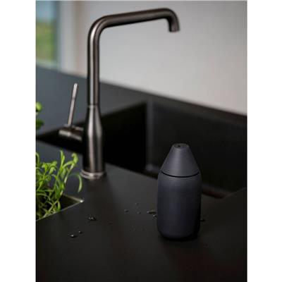 Singles Tekli Sabunluk Siyah 0,3 Litre - Çap 7 cm