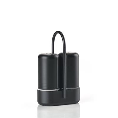 Singles Tekli Tuz Ve Karabiber Seti Siyah Renk