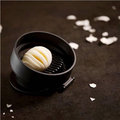 Singles Tekli Yumurta Dilimleyici Siyah Renk