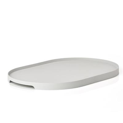 Singles Tepsi Sıcak Gri 35x23x1,8 cm