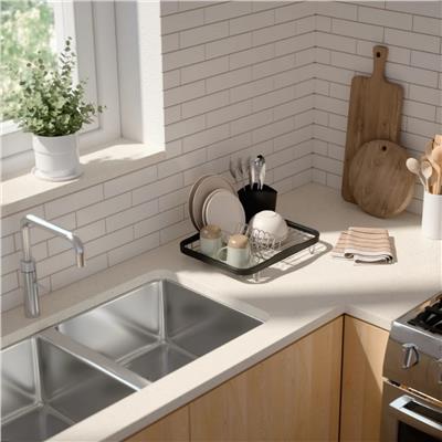 Sınkın Bulaşık Kurutmalık Siyah/Nikel 36 x 28 x 14 cm 