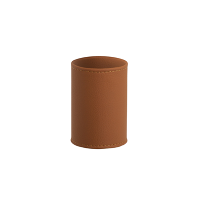 Sıvı Sabunluk Deri Kılıfı Terracotta Ø 6 cm 