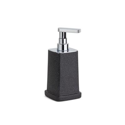 Sıvı Sabunluk Siyah/Krom Renk 195X95X87 Mm