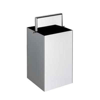 Siyah Çöp Kovası 4 Lt Siyah Renk 302X173X173 Mm