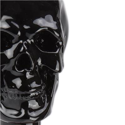 Siyah Kafatası Lüks Ayakkabı Çekeceği H: 50 cm